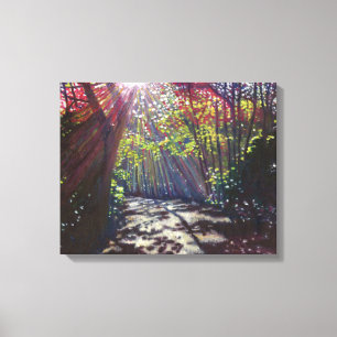 Gestreutes Licht 2013 Leinwanddruck