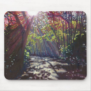 Gestreutes Licht 2013 Mousepad