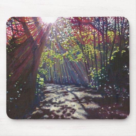 Gestreutes Licht 2013 Mousepad (Vorne)