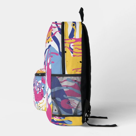 gestrichen. bedruckter rucksack (Rechts)