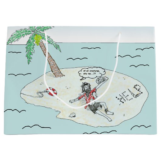 Gestrichen Große Geschenktüte (Vorderseite)