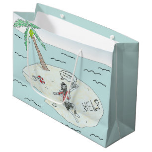 Gestrichen Große Geschenktüte