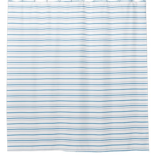 Gestrichen in der Blues Duschvorhang (Vorderseite)