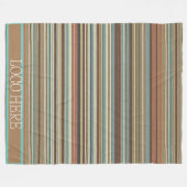 Gestrichen personalisieren fleecedecke (Vorderseite (Horizontal))