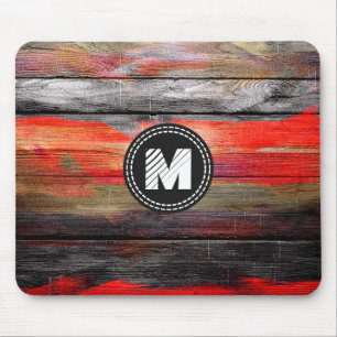 Gestrichene Holzfarben #6 Mousepad