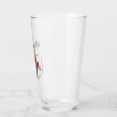 gestrichene Lizard Glas (Links)