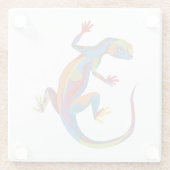gestrichene Lizard Glasuntersetzer (Rückseite)