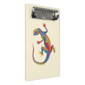 gestrichene Lizard Mini Klemmbrett (Schrägansicht)