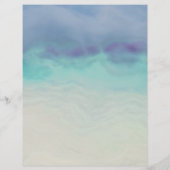 gestrichene Ocean Border Paper (Rückseite)