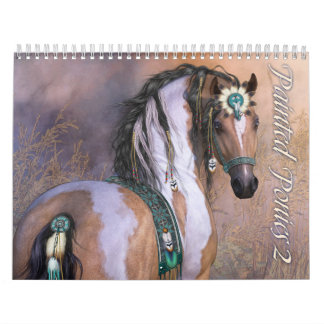 gestrichene Ponys 2 Kalender
