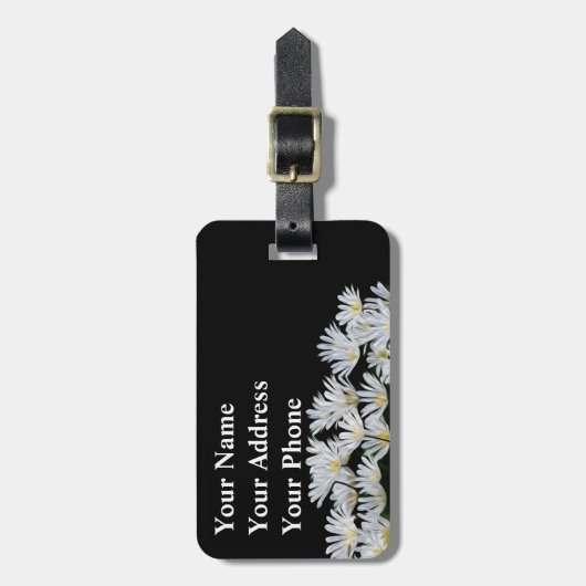 gestrichene Tage Gepäckanhänger (Vorderseite vertikal)