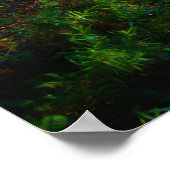 "gestrichenes Wasser" Poster (Ecke)