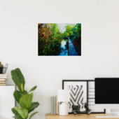 "gestrichenes Wasser" Poster (Heimbüro)