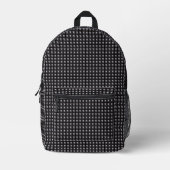 Gestricke Bedruckter Rucksack (Vorderseite)