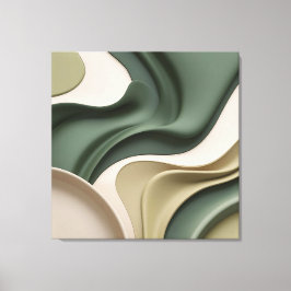 Gestricke Leinwand in stylischer Grafik