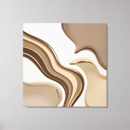 Gestricke Leinwand in stylischer Grafik