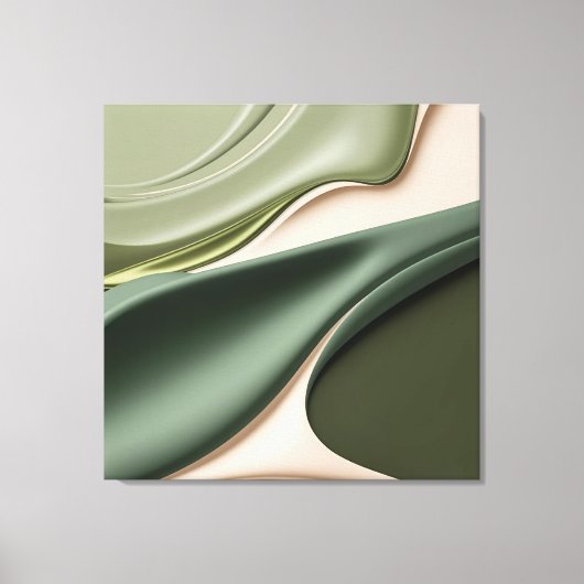 Gestricke Leinwand in stylischer Grafik (Vorderseite)