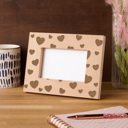 Gestricke Rahmen für Herz (Links)