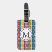 Gestrickte Art Gepäckanhänger (Vorderseite vertikal)