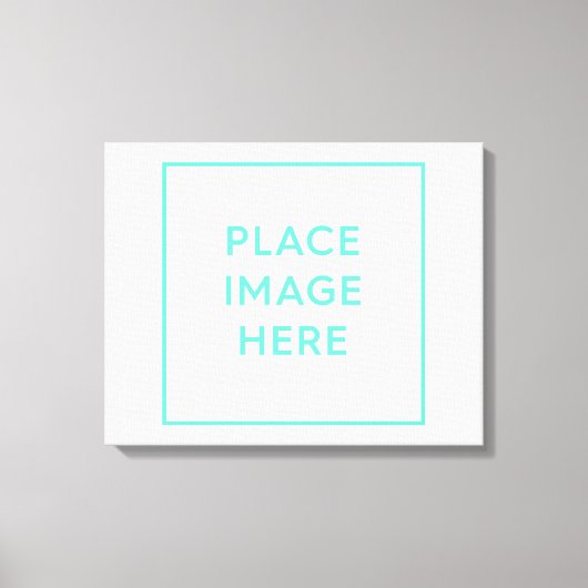 Gestrickte Canvas Print - 20" x 16" Leinwanddruck (Vorderseite)