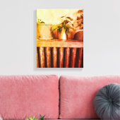 Gestrickte Canvas Print Foto Art Leinwanddruck (Insitu (Wohnzimmer))