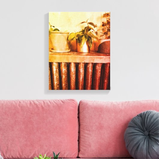 Gestrickte Canvas Print Foto Art Leinwanddruck (Insitu (Wohnzimmer))