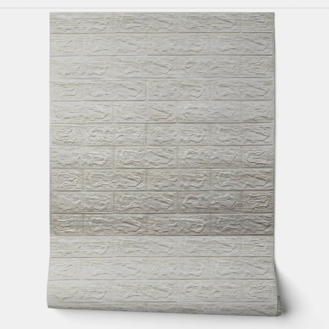 Gestrickte Creme - 3D-Tapete Tapete (Abrollen)