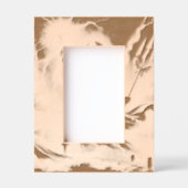 Gestrickte Holzrahmen 4x6 - Personalisiertes Holzf Geätzte Rahmen (Vorderseite)