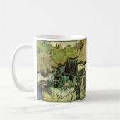 Gestrickte Hütten in Jorgus von Vincent van Gogh Kaffeetasse (Links)