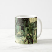 Gestrickte Hütten in Jorgus von Vincent van Gogh Kaffeetasse (VorderseiteRechts)