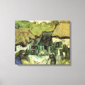 Gestrickte Hütten in Jorgus von Vincent van Gogh Leinwanddruck (Vorderseite)