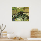 Gestrickte Hütten in Jorgus von Vincent van Gogh Poster (Küche)