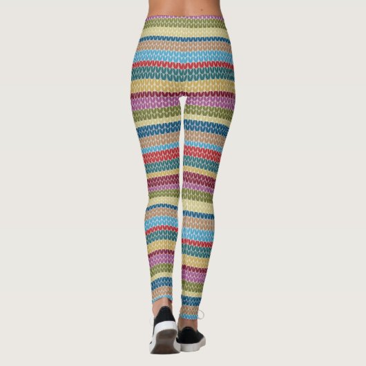 Gestrickte Leggings (Rückseite)