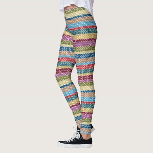 Gestrickte Leggings (Links)