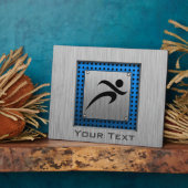 Gestrickte Metallausführung Fotoplatte (Seite)