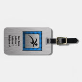 Gestrickte Metallausführung Gepäckanhänger (Vorderseite horizontal)