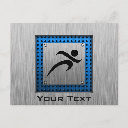 Gestrickte Metallausführung Postkarte (Vorderseite)
