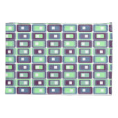 Gestrickte Rechtecke Kissenbezug (Rückseite)