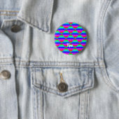 Gestrickte Regenbogenformen Button (Beispiel)
