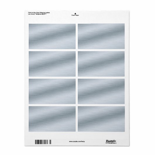 Gestrickte Silber-Look Hintergrundkunst (Vorne)