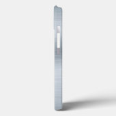 Gestrickte Silber-Look Hintergrundkunst Case-Mate iPhone Hülle (Rückseite / Links)