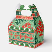 gestrickter hässlicher Weihnachtspulli Geschenkschachtel (Vorderseite)