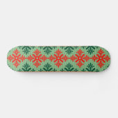 gestrickter hässlicher Weihnachtspulli Skateboard (Horizontal)