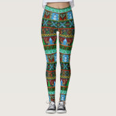 Gestrickter Leggings (Vorderseite)