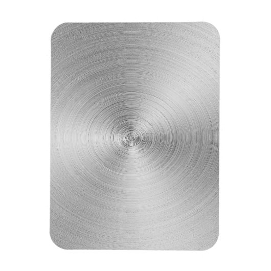 Gestrickter Metalllook Magnet (Vertikal)