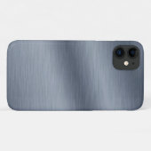 Gestrickter, rostfreier Stahllook Case-Mate iPhone Hülle (Rückseite (Horizontal))