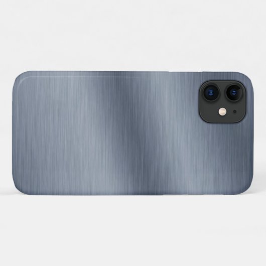 Gestrickter, rostfreier Stahllook Case-Mate iPhone Hülle (Rückseite (Horizontal))