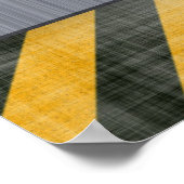 Gestricktes Baukonzept Poster (Ecke)