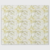 Gestricktes Doily Design Geschenkwrap Geschenkpapier (Flach)