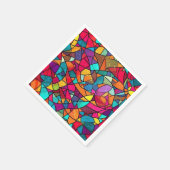 Gestricktes Glasmuster Serviette (Ecke)